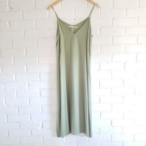 Shades of Grey by Micah Cohen Pistachio Green Slip Dress